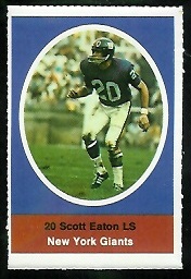 1972 Sunoco Stamps      429     Scott Eaton